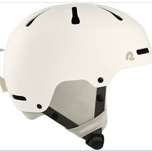 NEW Retrospec Comstock Kids Ski & Snowboard Helmet Matte Off white + tan colors